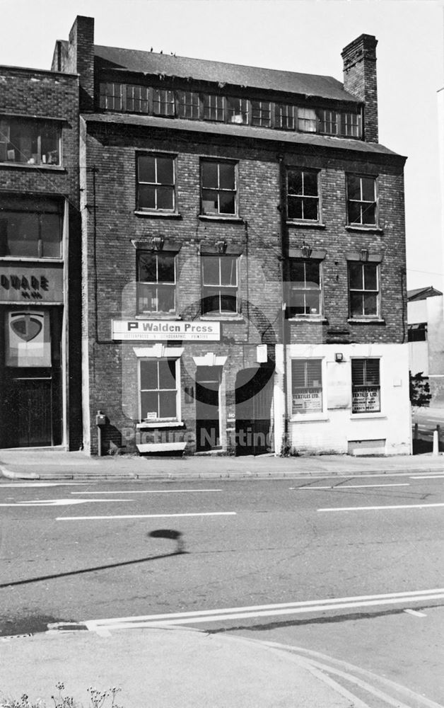 Barker Gate, Lace Market, 1975