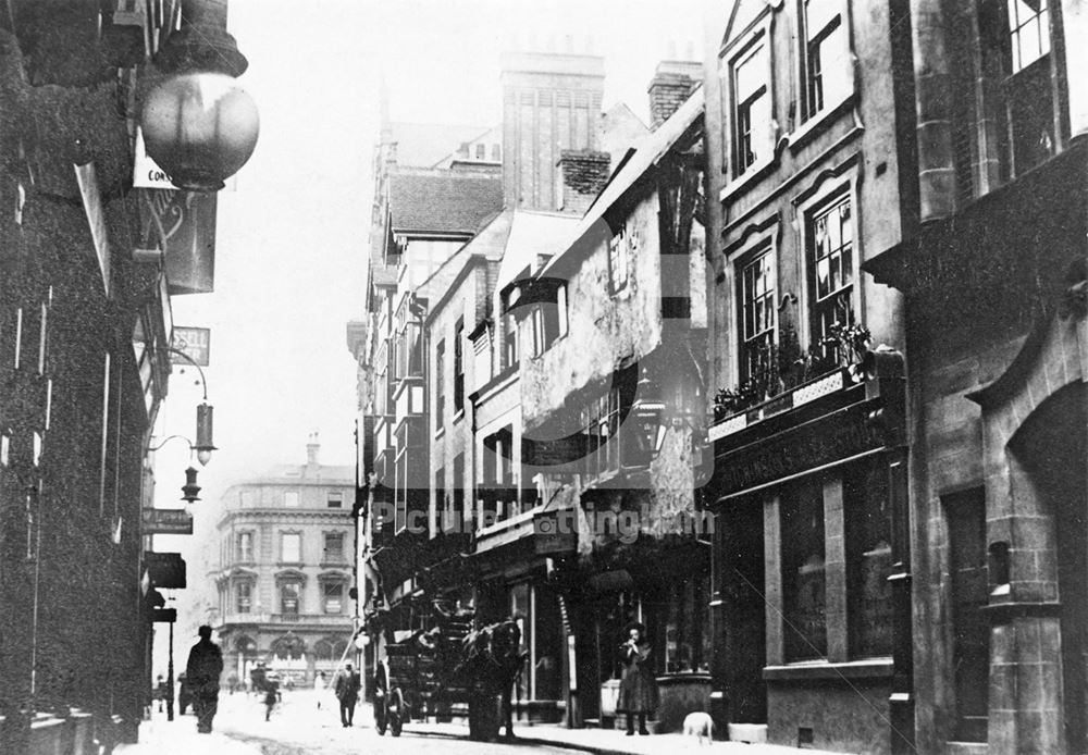 Bridlesmith Gate, c 1900?