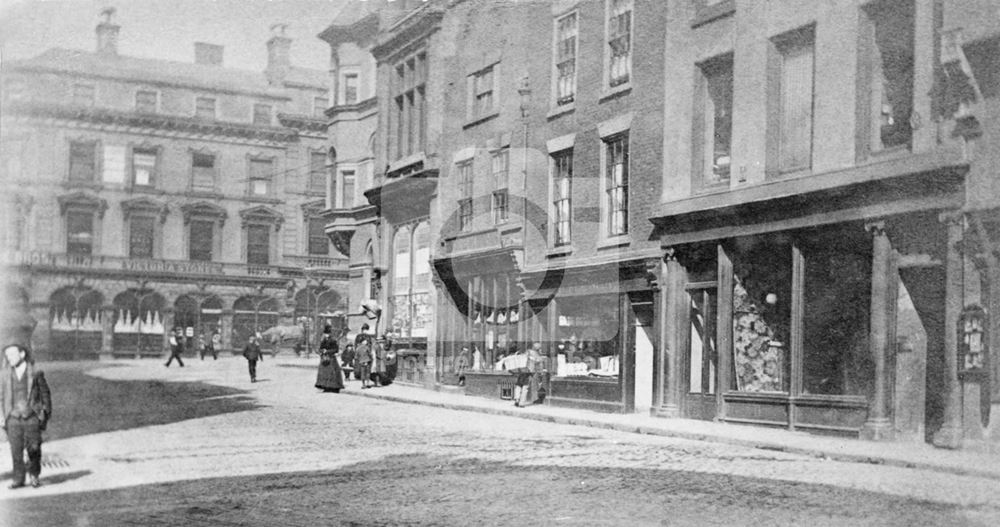 Bridlesmith Gate, c 1900