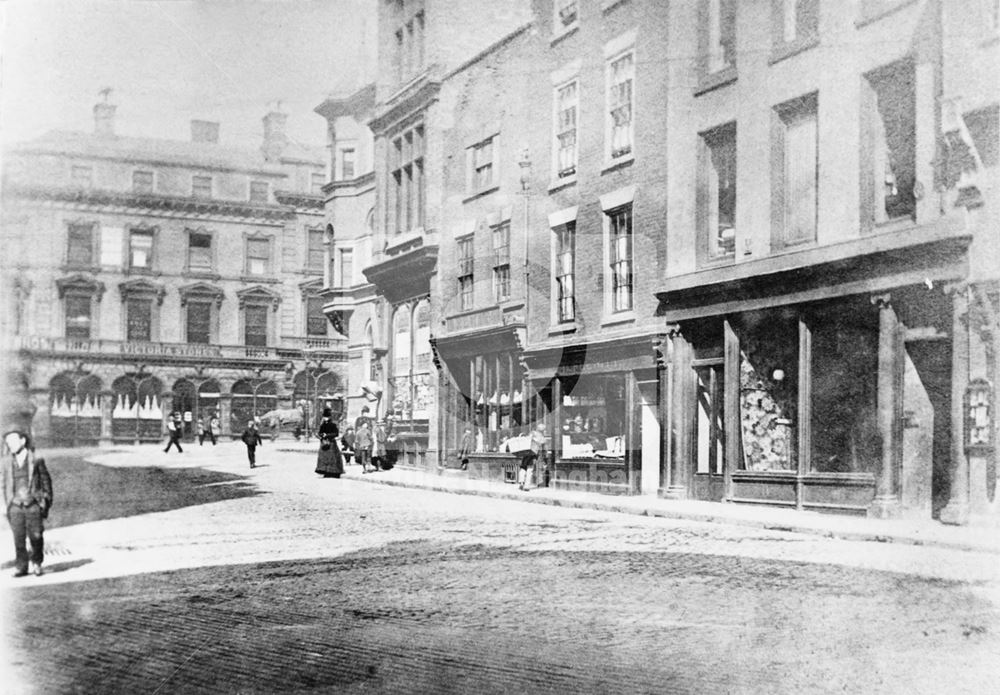 Bridlesmith Gate, c 1900