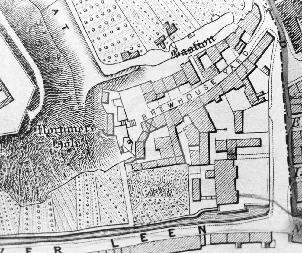 Brewhouse Yard, 1861