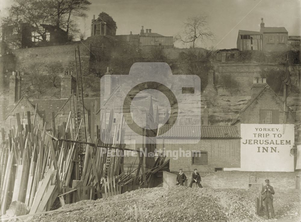 Brewhouse Yard, c 1900