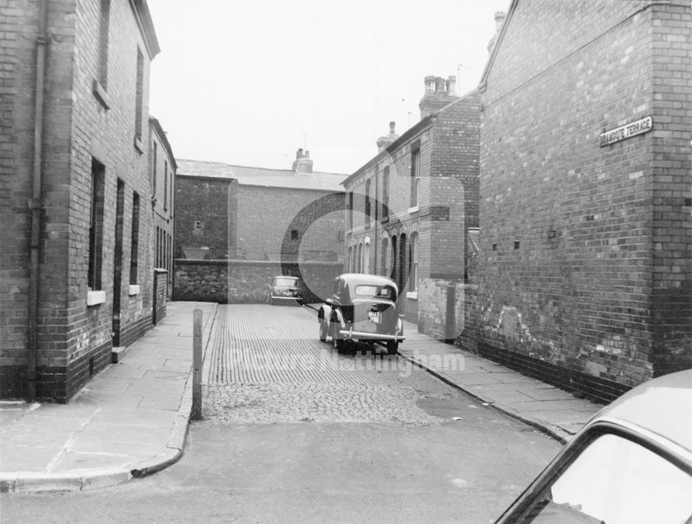 Bramcote Terrace, Bramcote Street, Radford, 1965