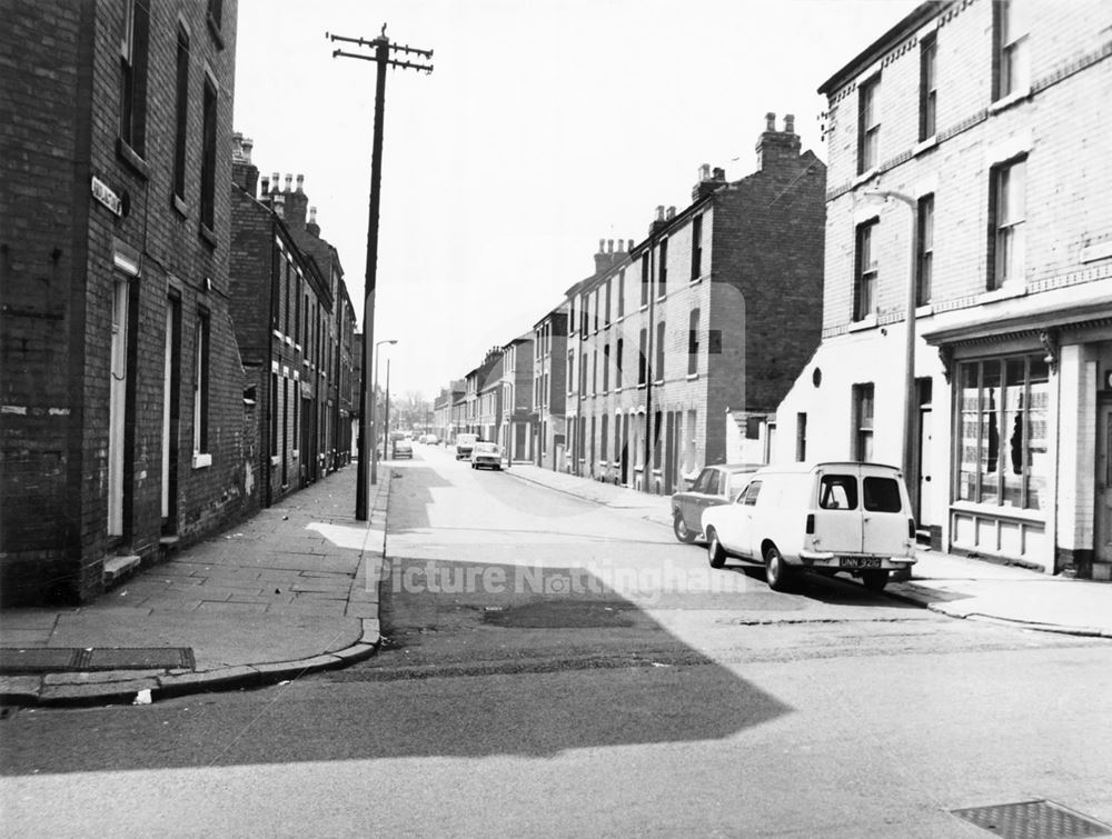 Bridlington Street, Hyson Green, 1973