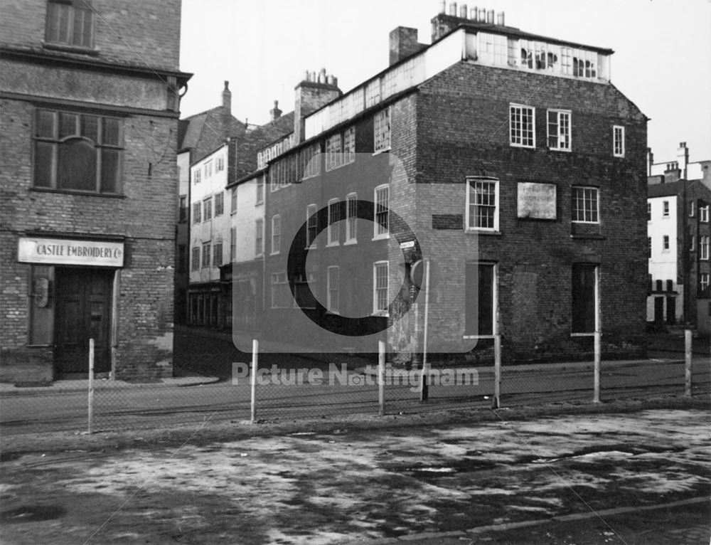 Normanton Street, Broadmarsh, Nottingham, 1968