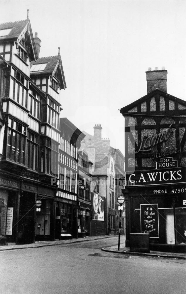 Bridlesmith Gate, c 1955