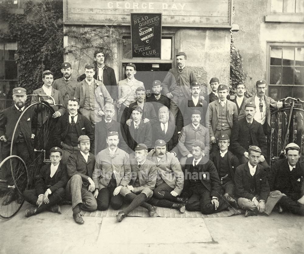 Beeston Wanderers Cycling Club, c 1885