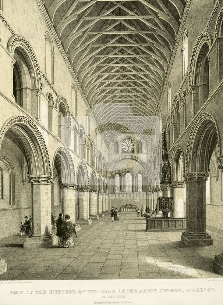 Priory Church, Priorswell Road, Worksop, 1850