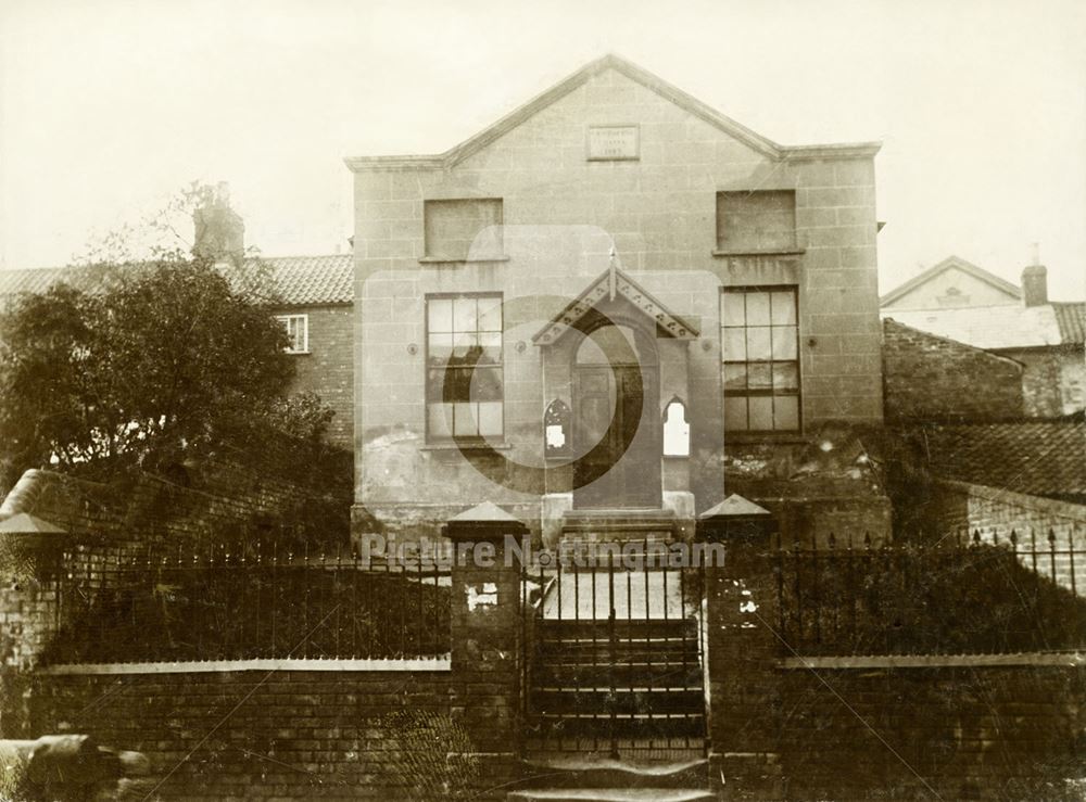 Baptist Chapel, Main Street East, Carlton, c 1900