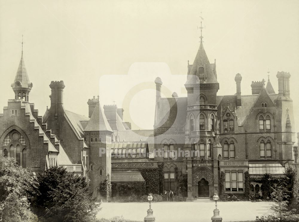 Bestwood Lodge, Bestwood Park, 1880