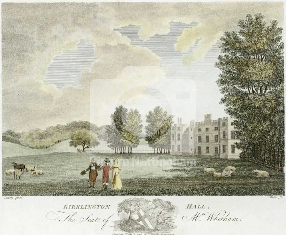 Kirklington Hall, 1796