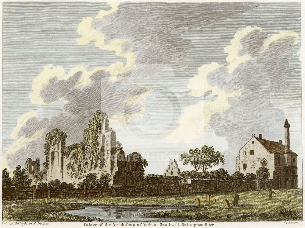 Archbishop's Palace, Southwell, 1776