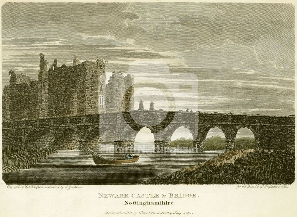 Newark Castle, 1802