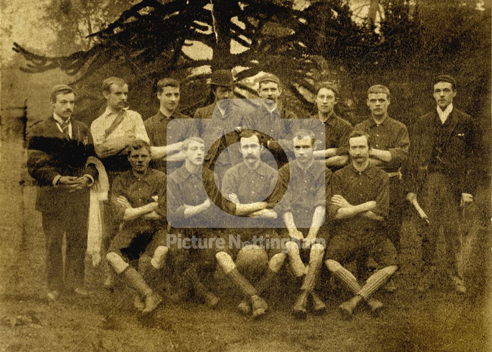 Burton Joyce Football Club c 1893