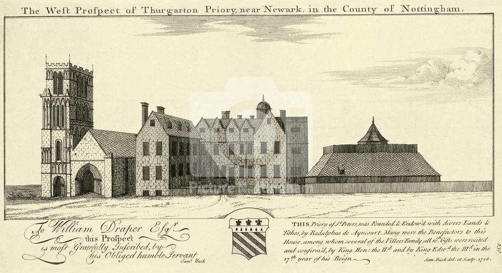 Thurgarton Priory , 1726