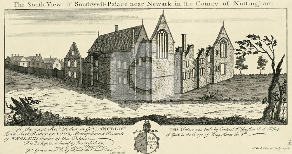 Archbishop's Palace, Southwell, 1726