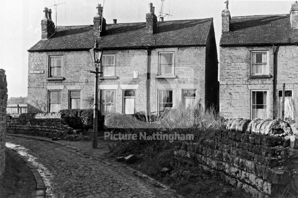 Alton Cottages, Factory Lane, Bulwell, c 1959