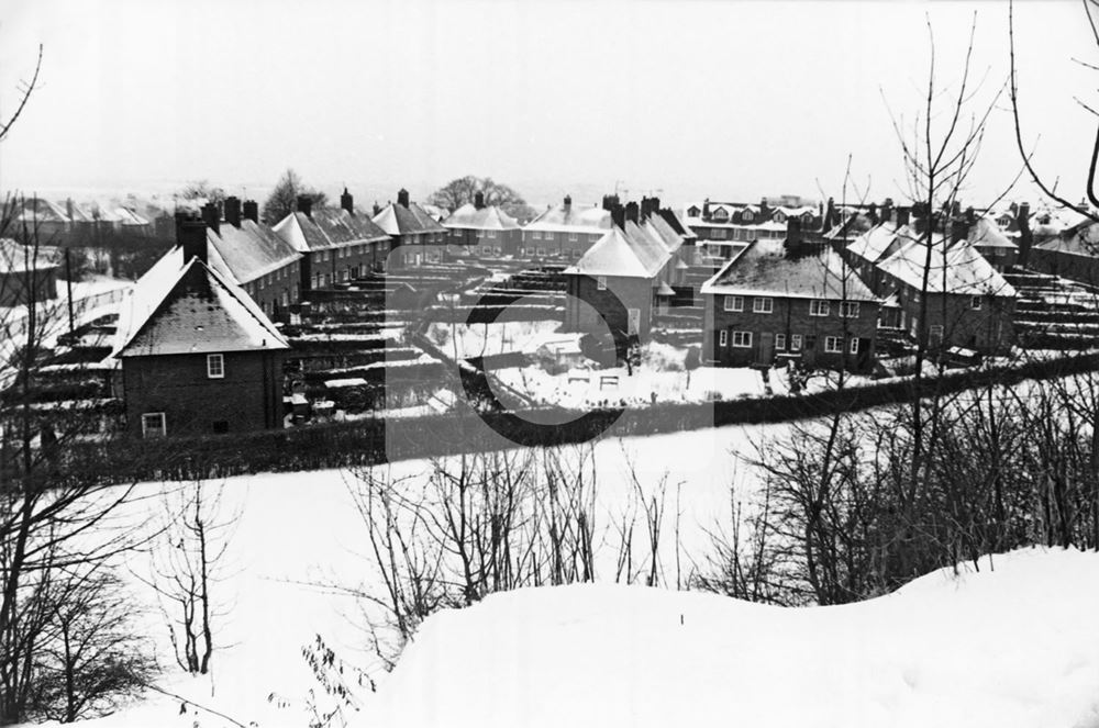 Bladon Close - Byford Close?, Mapperley 1979