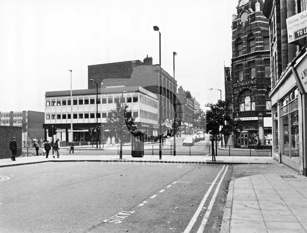 Carrington Street, Nottingham, 1978