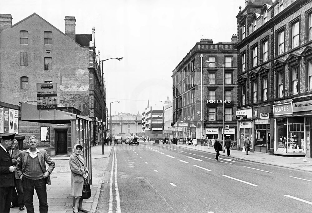 Carrington Street, Nottingham, 1973