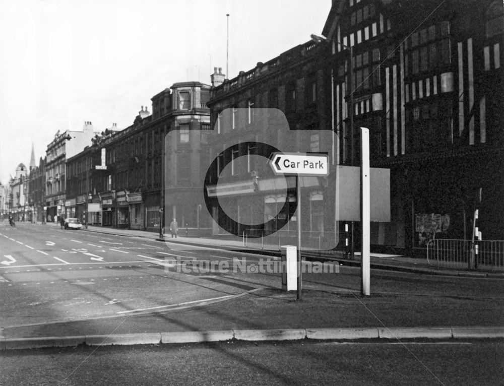 Carrington Street, Nottingham, 1968