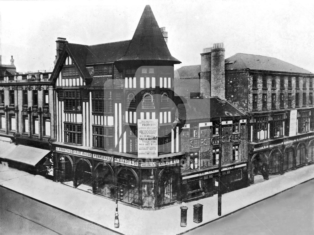 Carrington Street - Canal Street, Nottingham, 1934