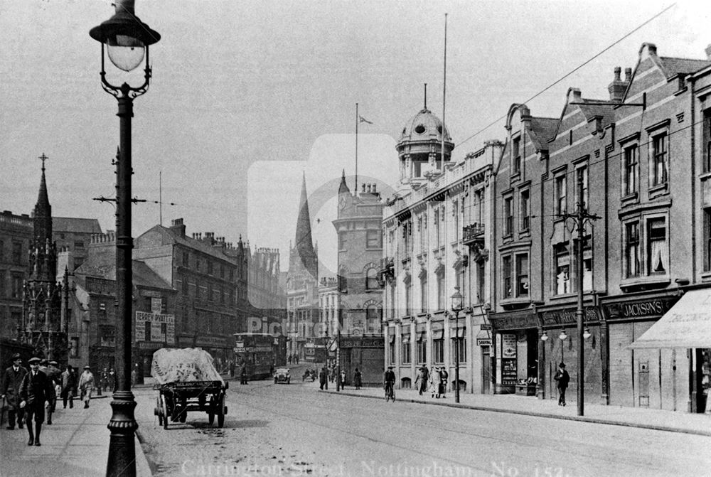 Carrington Street, Nottingham, c 1914