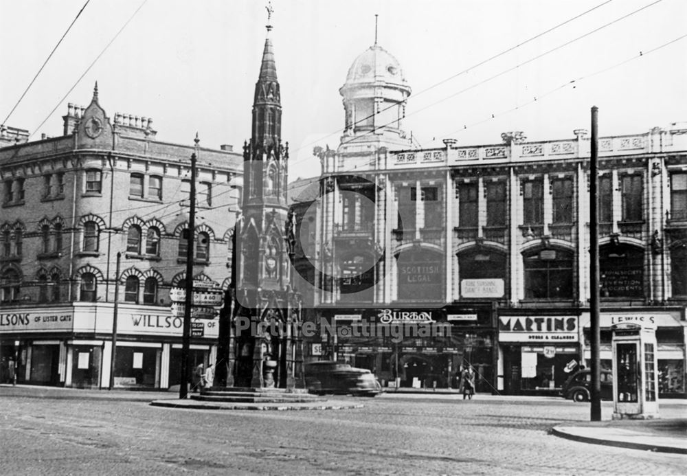 Carrington Street, Nottingham, c 1950