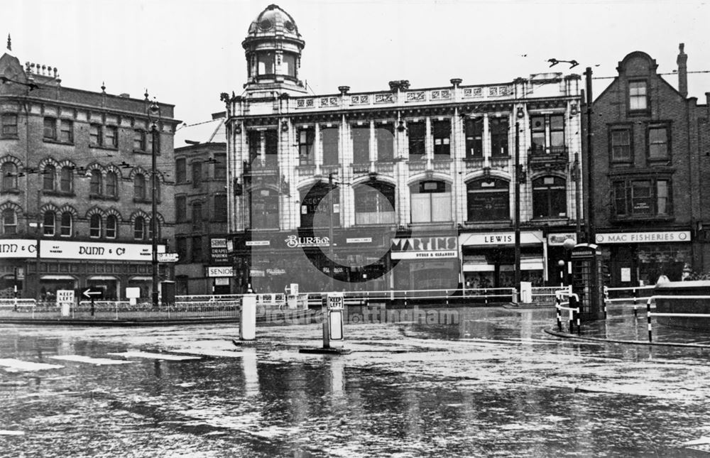 Carrington Street, Broad Marsh, Nottingham, post 1958