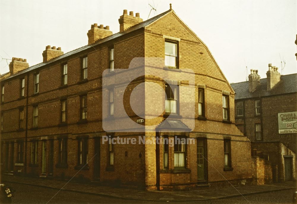 Cedar Road, Forest Fields, Nottingham, c 1964