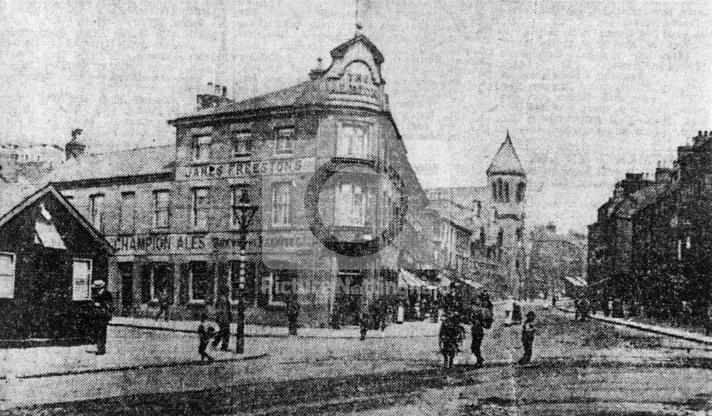 Albion Inn, Carlton Road, c 1899