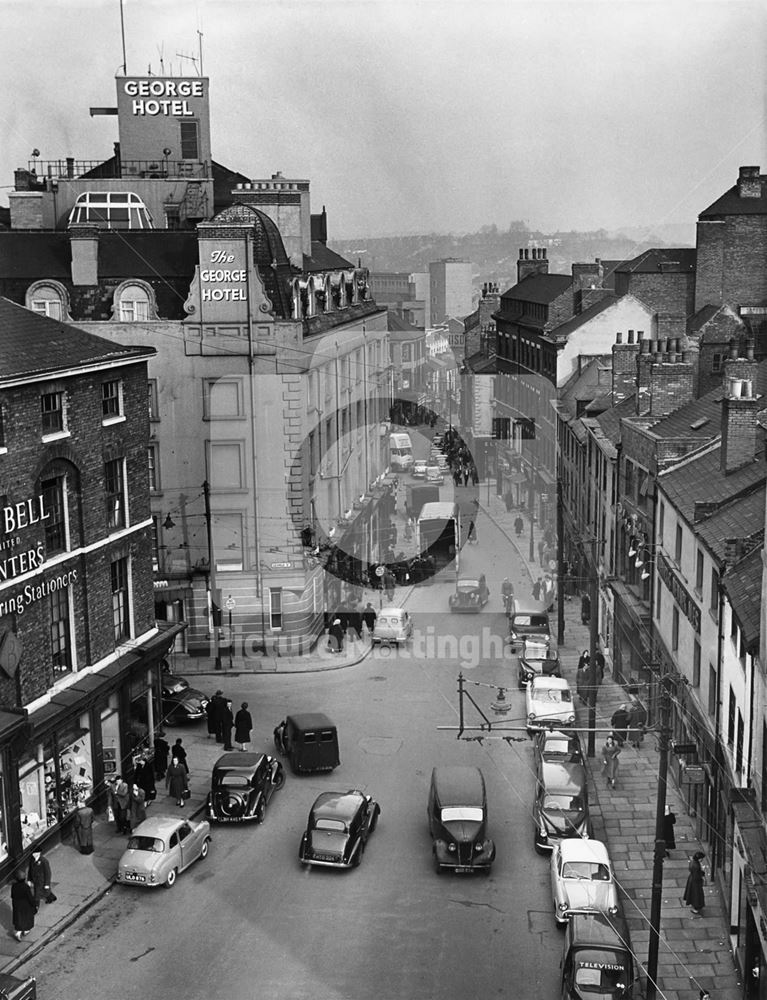 Carlton Street and Goose Gate, 1958