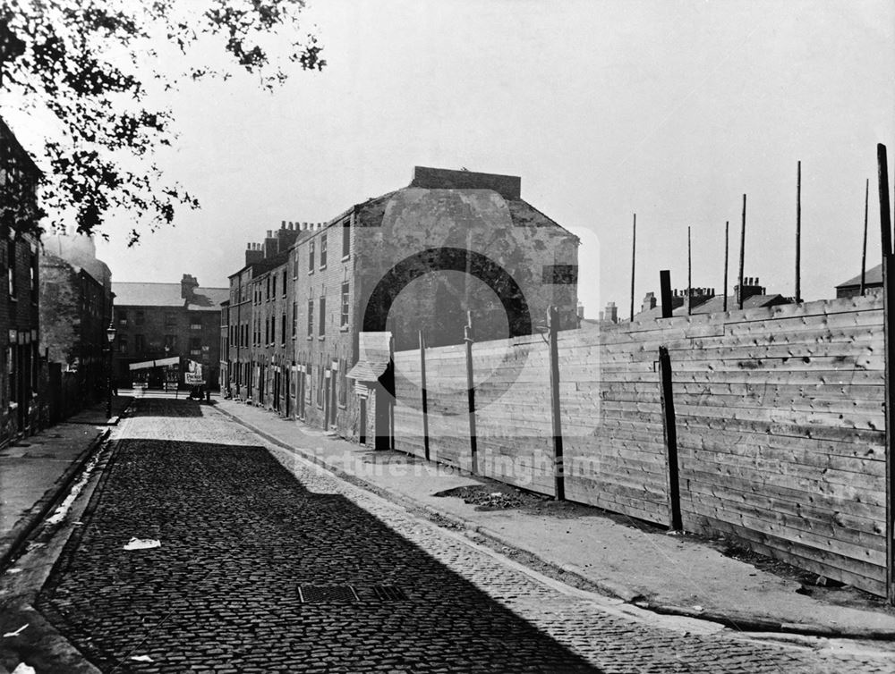 Camden Street, Nottingham, Sneinton, 1934