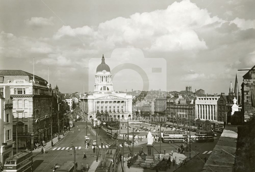 Council House and Old Market Square, c 1950