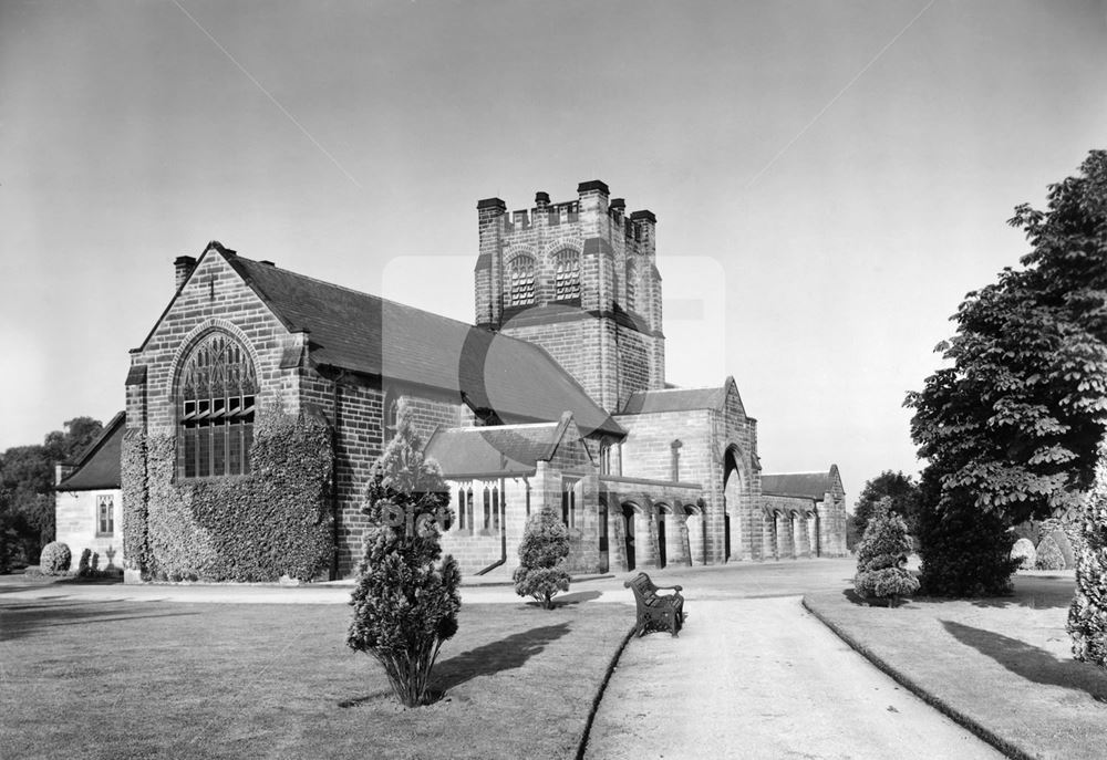 Crematorium, Wilford Hill, West Bridgeford, c 1950