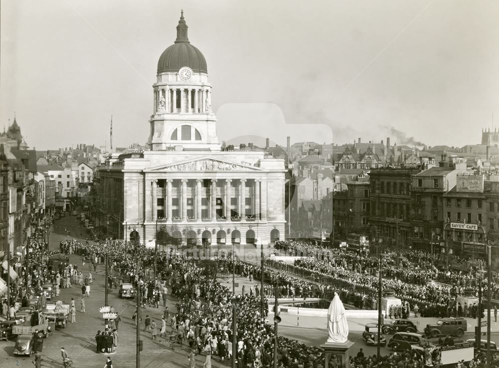 Council House and Old Market Square, c 1940s?