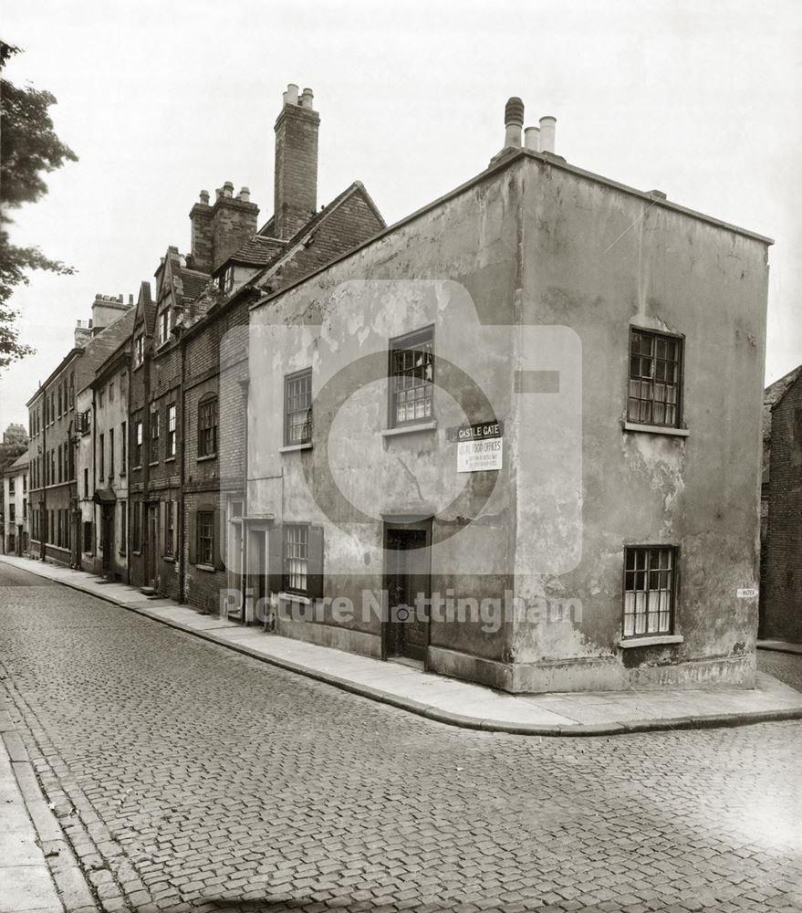 Castle Gate, Nottingham, 1944