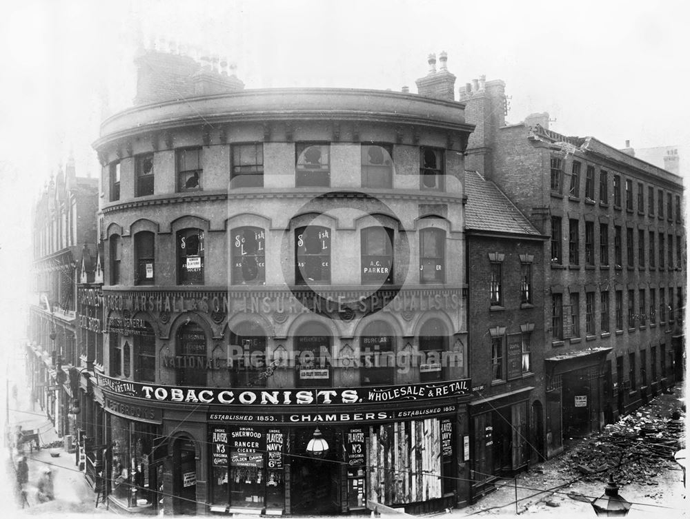 Castle Gate Zeppelin raid, 1916