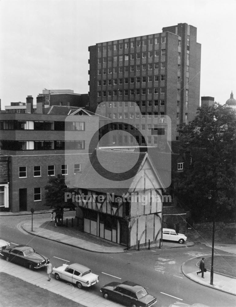 Castle Road and Castle Gate junction, 1971