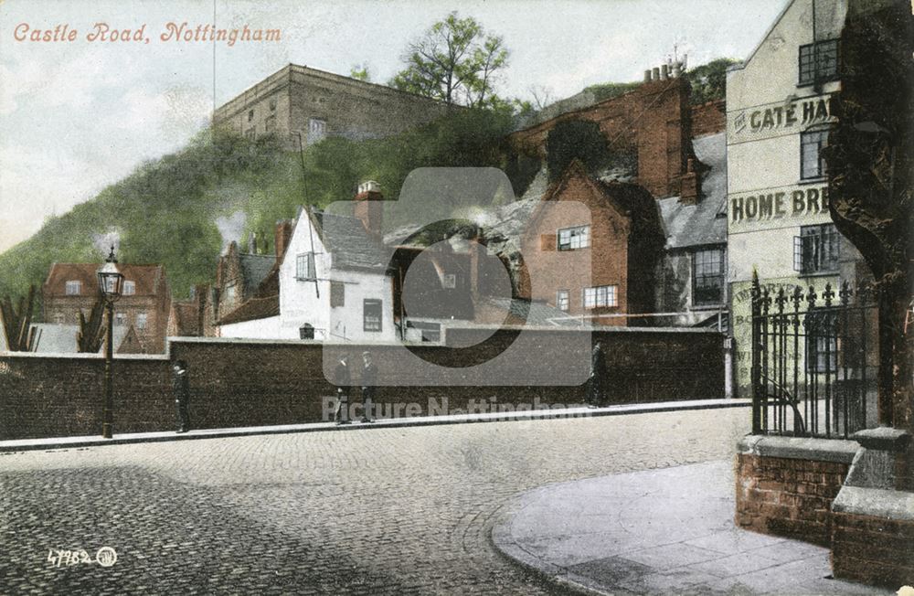 Ye Olde Trip to Jerusalem Public House and Nottingham Castle