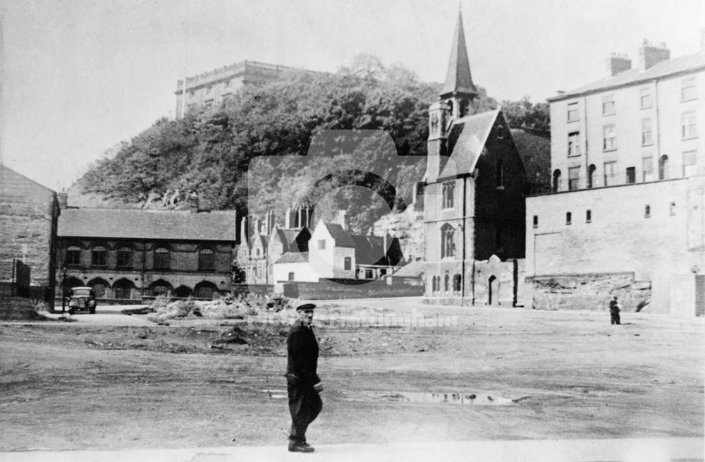 Looking towards Castle Road, 1930