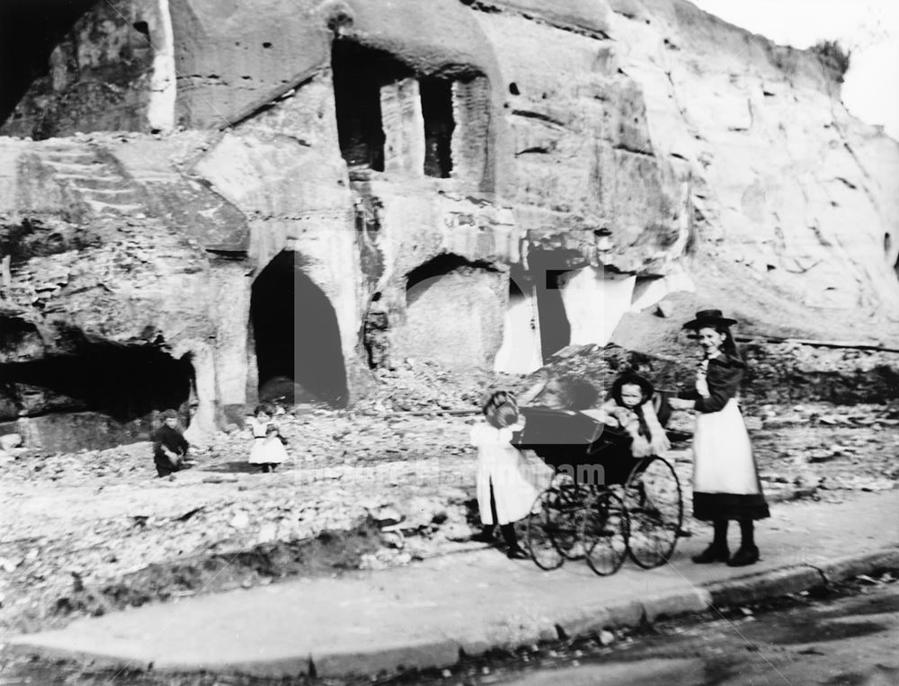 Manvers Street Caves, Sneinton Hermitage, c 1895