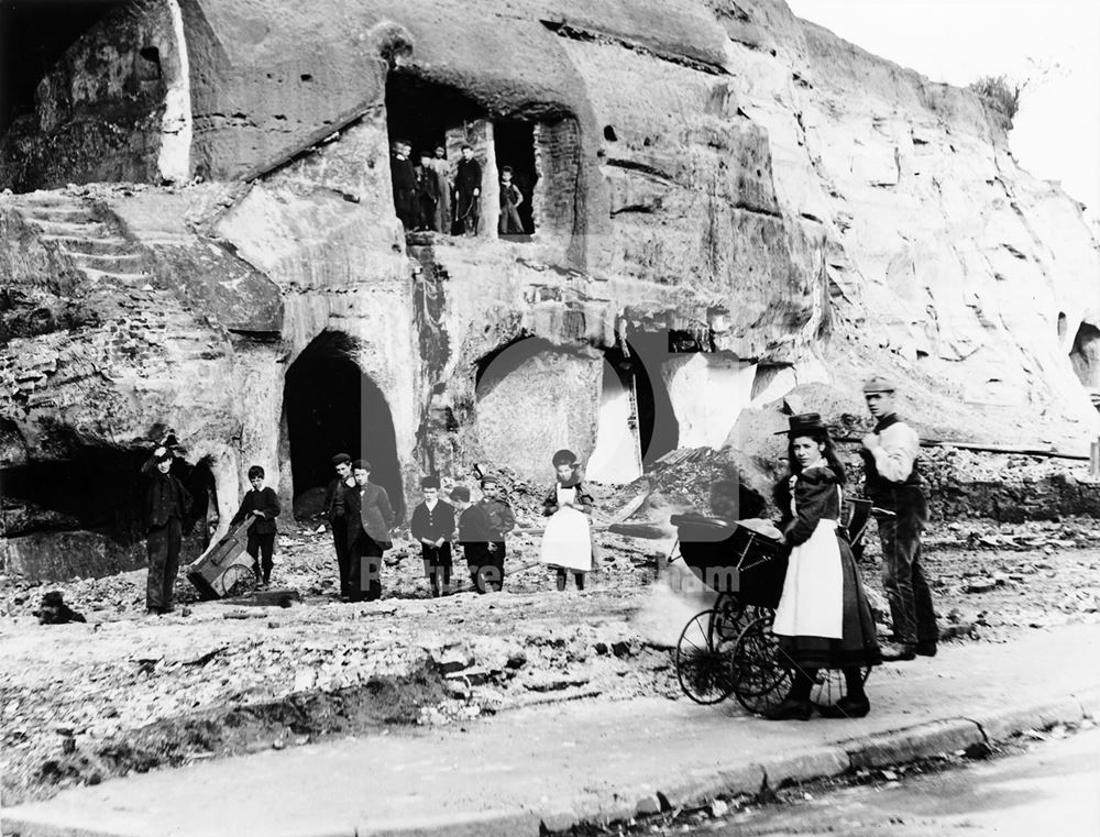 Manvers Street Caves, Sneinton Hermitage, c 1895