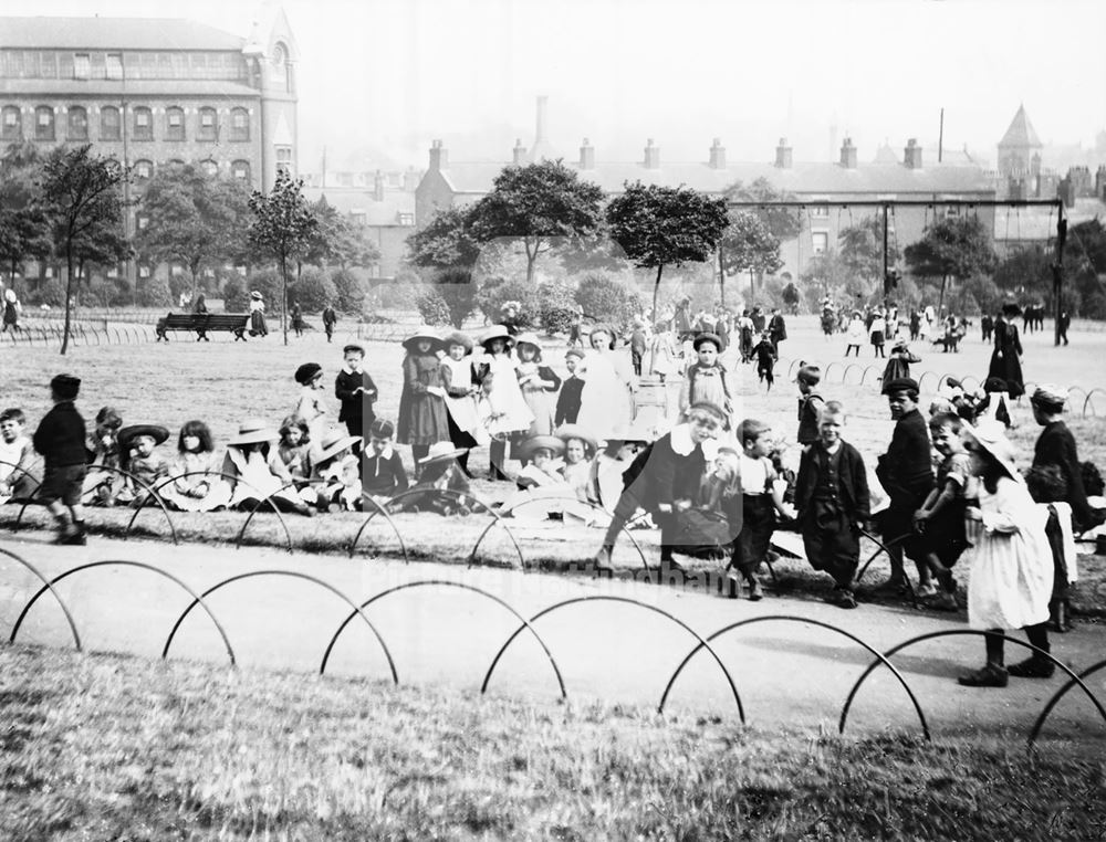 Victoria Park, Sneinton, c 1897