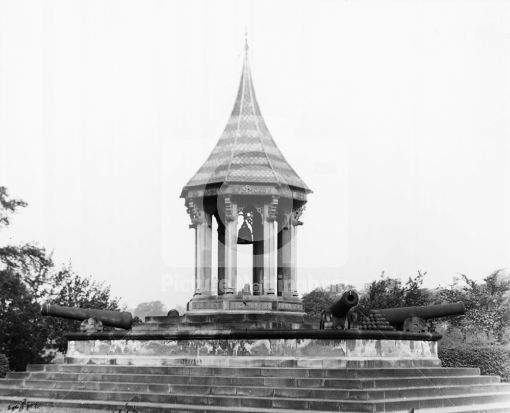 The Chinese Bell Tower, c 1895