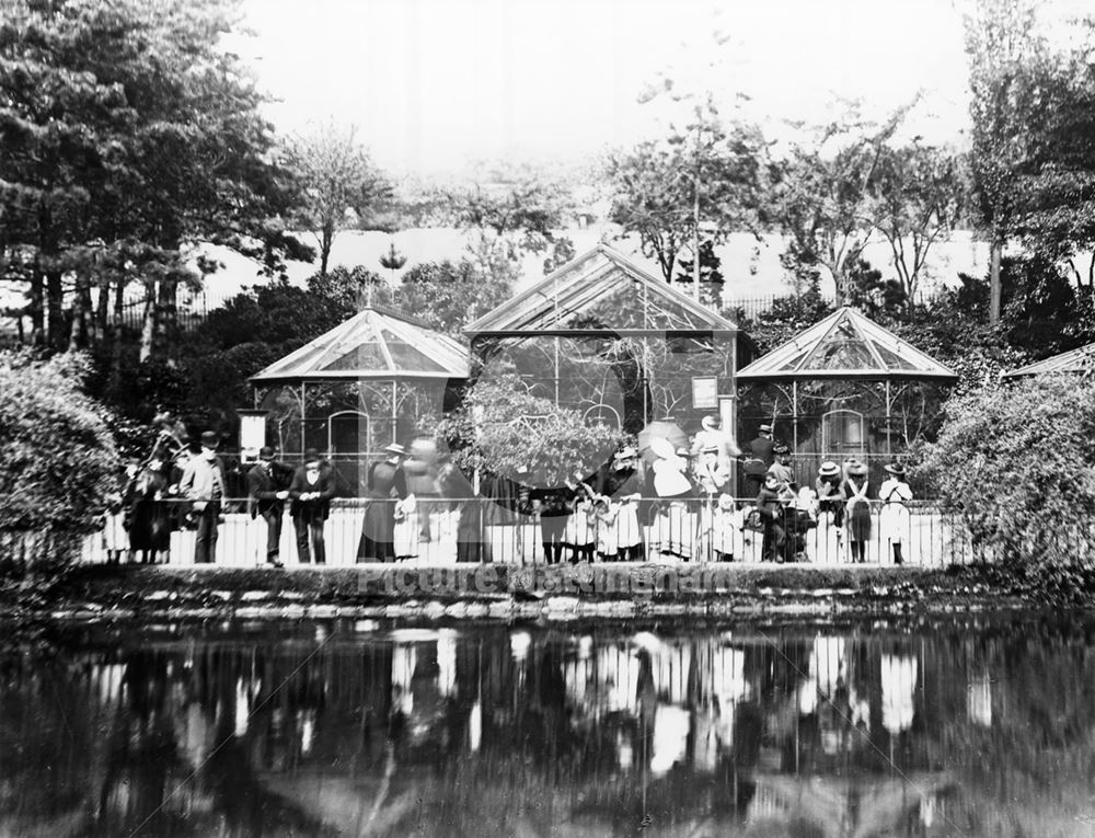 The Lake and Averies, Arboretum, c 1898