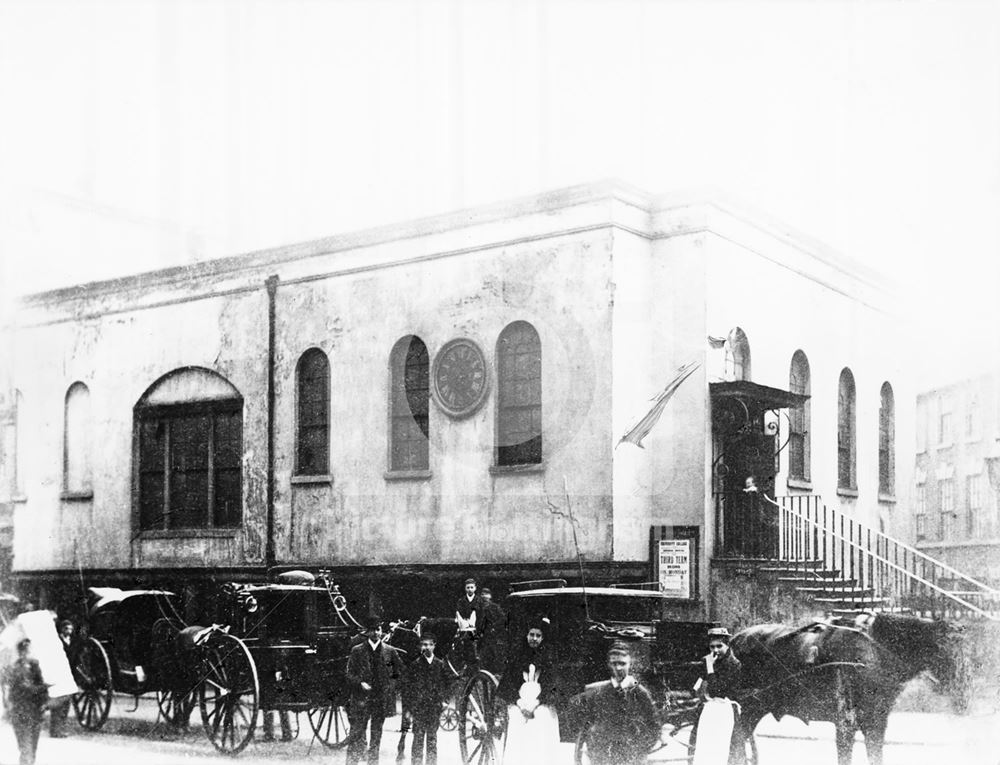 Old Town Hall, Weekday Cross, Lace Market, Nottingham c 1895