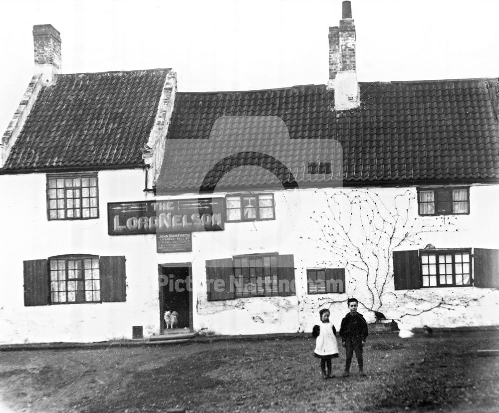 The Lord Nelson, Thurgarton Street, Nottingham, c 1898