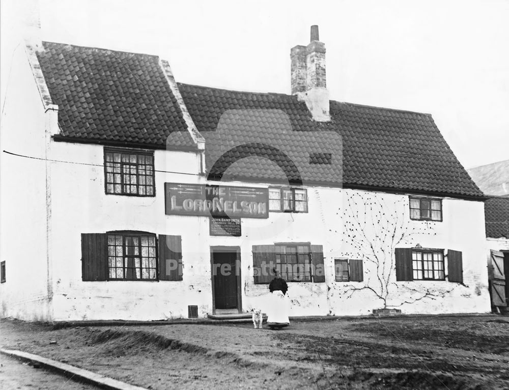 The Lord Nelson, Thurgarton Street, Nottingham, c 1898