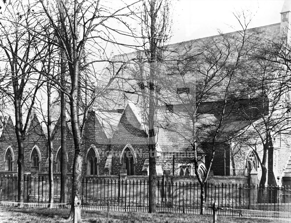 St Ann's Church, St Ann's Well Road, Nottingham, c 1895